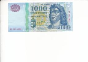 2007. 1000Ft "DC" T:F szép papír Adamo F55H2