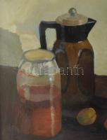 Fülöp Antal Andor jelzéssel: Csendélet. Olaj, vászon, fakeretben. 50,5x61 cm