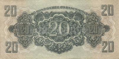 1944 20P "Vörös Hadsereg" T:I