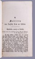 Karel Baxatoris (Sladkovice): Hodiny s. Bohem. Pest, 1857. Trattner. 1 t könyomat 214p. Aranyozott, ...