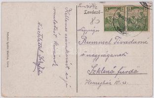 1918 Léva, Levice; Állami tanítóképző. Schulcz Ignác kiadása / teachers' training institute (EM...