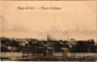 Nagylévárd, Velké Leváre; látkép / general view (non PC) (Rb)