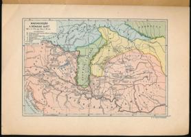 Magyar történelmi atlasz A magyar nemzet története ősidőktől napjainkig című műhöz. Tervezték: Albis...