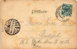 1901 Wienerbruck bei Mariazell, Burgers Hotel zum Lassingfall / waterfall, hotel. Kunstanstalt Karl ...