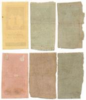 Szovjetunió / Orosz Szocialista Szövetségi Szovjet Köztársaság 1922. 1R - 50R (6xklf) T:F-VG,G
Sovi...