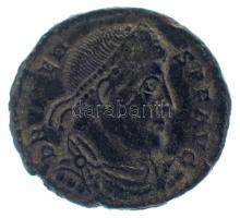 Római Birodalom 364-367 / Valens / Siscia / AE3 (2,23g) T:XF Roman Empire 364-367 / Valens / Siscia / AE3 "DN VALEN-S PF AVG / SECVRITAS REIPVBLICAE - dot ASISC" (2,23g) C:XF RIC IX 7b