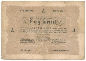 1848. 1Ft "Kossuth bankó" T:VG Adamo G104