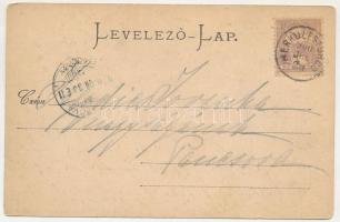 1900 Herkulesfürdő, Baile Herculane; Szapáry fürdő. Kecskeméti Sándor kiadása / Szapárybad / spa, ba...