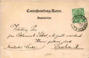 1900 Brod, Bosanski Brod; Brod prije zapreme / Brod vor der Occupation / Brod before the occupation,...