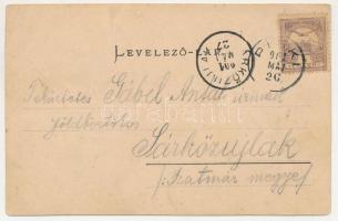 1901 Piski, Simeria; Piactér, Állami iskola, szobor, vasútállomás. Müller József kiadása / market sq...