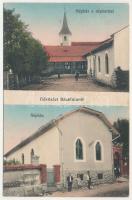 Bácsfalu, Négyfalu, Sacele; Népház a népkerttel, a Községi Elöljáróság kiadása / community house and garden (fl)