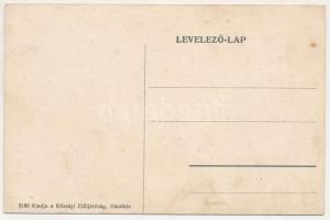 Bácsfalu, Négyfalu, Sacele; Népház a népkerttel, a Községi Elöljáróság kiadása / community house and...