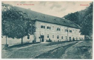Rónaszék, Rohnen, Costiui; M. kir. sóbánya hivatal. Kaufmann Ábr. és fiai kiadása / salt mine office