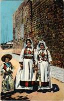 Konavoska narodna nosnja / Costumes nationals de Canale / Horvát népviselet / Croatian folklore (EK)