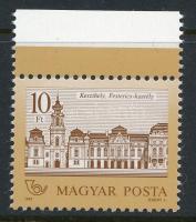 1987 Kastélyok 10Ft ívszéli bélyeg III. B változatban