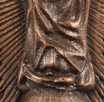 Mária a kis Jézussal kegytárgy plakett, h: 7 cm