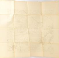 I. világháború és környéke Lengyelországi területek térképgyűjteménye. Katonai és front térképek, ri...