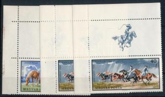 1968 Hortobágy ívsarki 2 db sor bal felső szelvényekkel