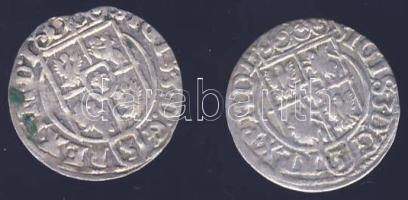 Lengyelország 1623. 1P (2x) "Sigismund III." Ag T:3 lapkahiba