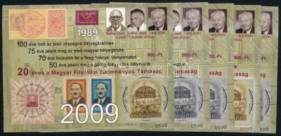 2009 MAFITT 5 darabos emlékív garnitúra