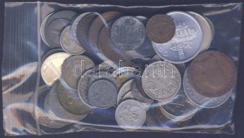 53db klf külföldi és magyar pénzérme közte szép darabokkal! T:vegyes