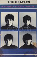 2004 The Beatles - A Hard Day's Night, plakát, papír, feltehetően utánnyomás, farostra kasírozva, foltos, sérült. 87,5x56,5 cm.