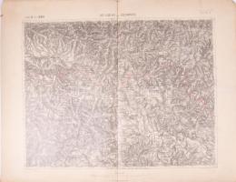 1 : 75.000-es méretarányú katonai térképek gyűjteménye: a történelmi Magyarország és az Osztrák-Magy...