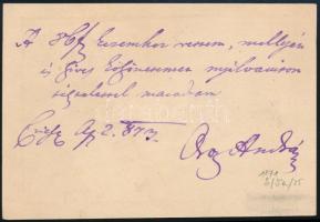 1873 2kr díjjegyes levelezőlap "NAGY-KAPOS / UNG.MEGYE"