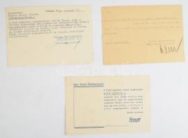 cca 1939-1944 13 db fejléces levelezőlap festékgyártó és vegyipari cégektől