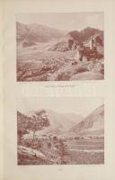 [Alpesi hegyeket bemutató nagy, képes munka] Rothpletz, August: Alpine Majestäten und ihr Gefolge. D...