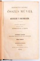 Berzsenyi Dániel összes művei. Költelem 's folyóbeszéd. Közre bocsátá meghagyása szerint Döbrentei Gábor. Harmad Kiadás, kéziratban maradott még nem ismertekkel. Első kötet. Buda, 1842. Magyar Királyi Egyetemi Sajtó.c CXVIII, 328p. Aranyozott félbőr kötésben.