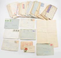 cca 1945-1985 Vegyes családi levelek (Kenéz, Rostási, Holdházy), összesen kb. 100 db