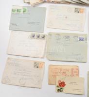 cca 1945-1985 Vegyes családi levelek (Kenéz, Rostási, Holdházy), összesen kb. 100 db