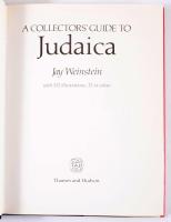 Jay Weinstein: Judaica. London, 1985, Thames &amp; Hudson, kiadói egészvászon kötés, papír védőb...