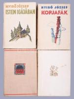 Nyírő József sorozat. 3 mű: Isten igájában, Halhatatlan élet, Kopjafák. Bp., é.n., Révai. Kiadói hal...