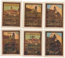 Ausztria / Salzburg 1920. 10h - 180h (6xklf) T:AU-XF Austria / Salzburg 1920. 10 Heller - 180 Heller (6xklf) C:AU-XF