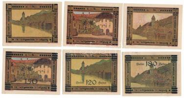 Ausztria / Salzburg 1920. 10h - 180h (6xklf) T:AU-XF
Austria / Salzburg 1920. 10 Heller - 180 Helle...