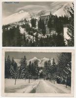 TÁTRA - 85 db MODERN képeslap, főleg 1950-es évek / TATRY - 85 modern postcards, mainly 1950s