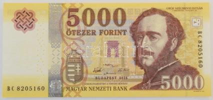 2016. 5000Ft "BC" T:UNC,AU