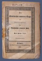 Die Geschichte unserer Tage, oder getreue Erzählung aller merkwürdigen Ereignisse der neuesten Zeit....