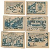 Ausztria / Tirol / Hochfilzen 1920. 10h - 90h (6xklf) T:AU-XF
Austria/ Tirol / Hochfilzen 1920. 10 ...