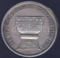 1984. Gyöngyösi csoport piefort emlékérem T:2