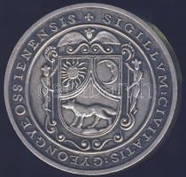 1984. Gyöngyösi csoport piefort emlékérem T:2