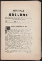 1858 Szépirodalmi Közlöny. 1858. jan. 28. [I. évf.] 34-8 szám. Szerk.: Szelestey László. Pest, 1858., Müller Emil, 797-820 p.