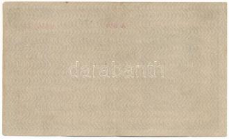 1918. 200K "A 2099 055640" hullámos hátlappal, a középső függőleges hajtás mentén alul és ...