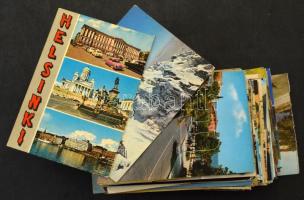 100 db MODERN külföldi képeslap / 100 modern foreign town postcards