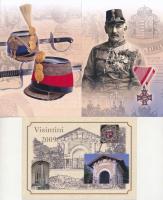 7 db MODERN motívum képeslap: militária, kitüntetések / 7 modern military postcards: medals