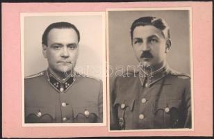 1934 Vitézek és Gazdák Lapja 1934. júl 10. XII. évf., 20. szám, 2 p. + cca 1930-1940 Két katonatiszt...