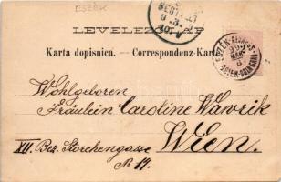 1899 Eszék, Essegg, Osijek; Nosnje u Slavoniji / Trachten in Slavonien / Szlavón népviselet / Croati...