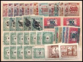 1919-1973 Kis portó tétel, benne 11 db 1953-as 2Ft kis számjeggyel